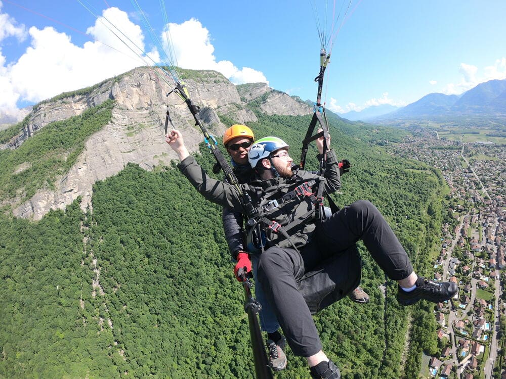 Stage découverte parapente en Isère à Saint-Hilaire-du-Touvet près de Grenoble